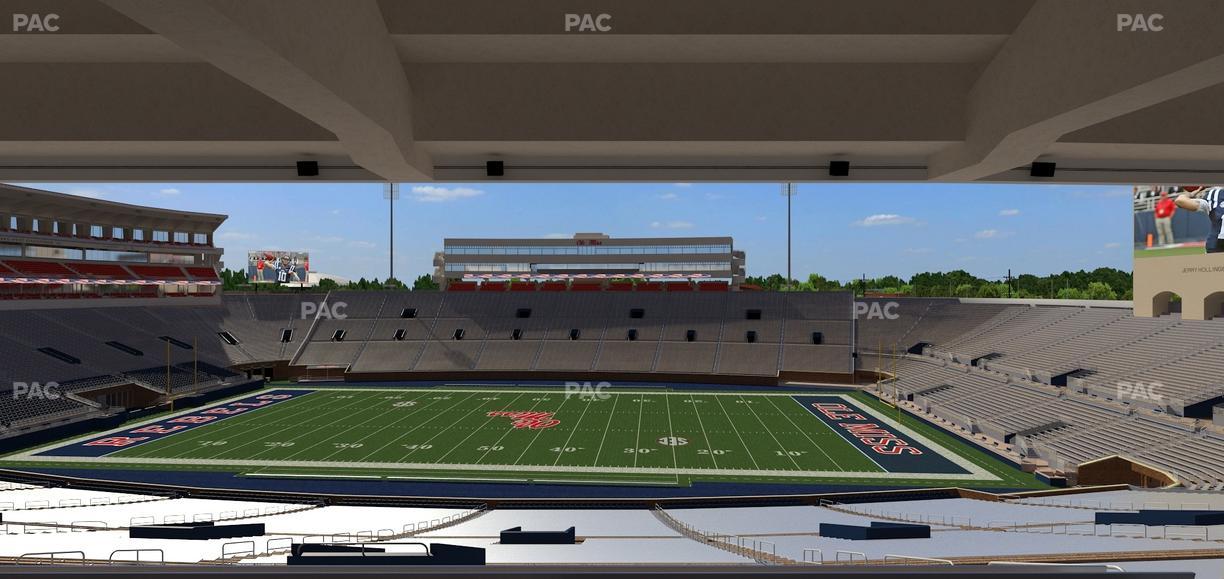 Vaught Hemingway Stadium - Section N Seat View