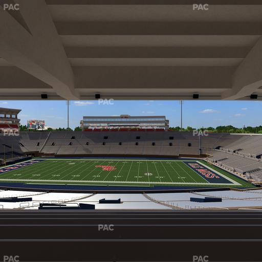 Vaught Hemingway Stadium - Section N Seat View