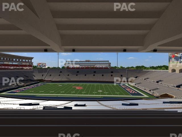 Vaught Hemingway Stadium - Section N Seat View