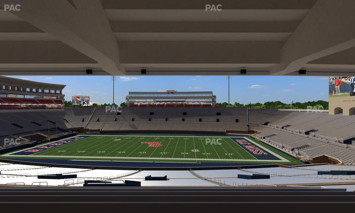 Vaught Hemingway Stadium - Section N Seat View