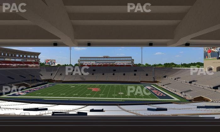 Vaught Hemingway Stadium - Section N Seat View