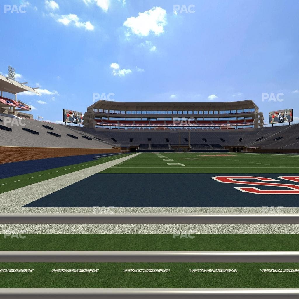Vaught Hemingway Stadium - Section North Ada Seat View
