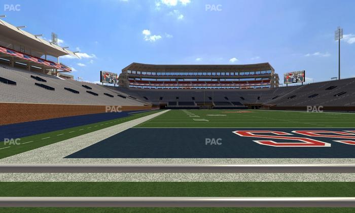 Vaught Hemingway Stadium - Section North Ada Seat View