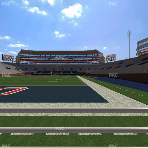 Vaught Hemingway Stadium - Section North Ada Seat View