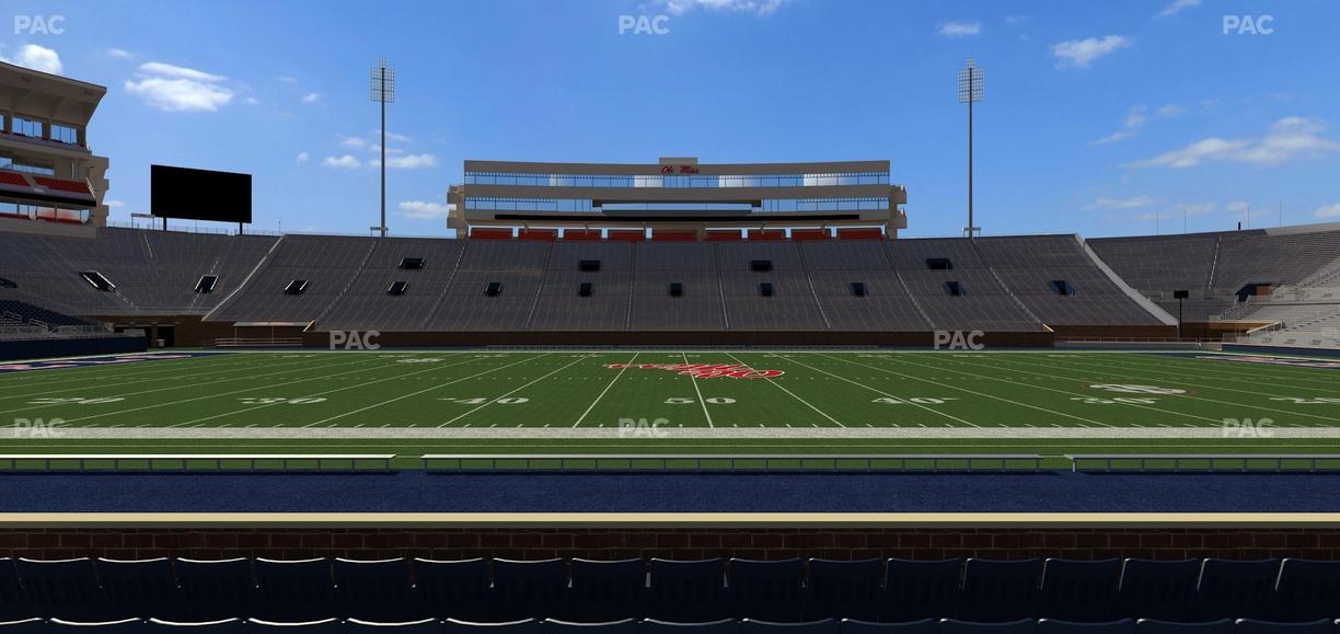 Vaught Hemingway Stadium - Section O Seat View