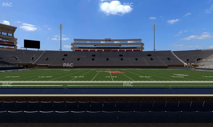 Vaught Hemingway Stadium - Section O Seat View