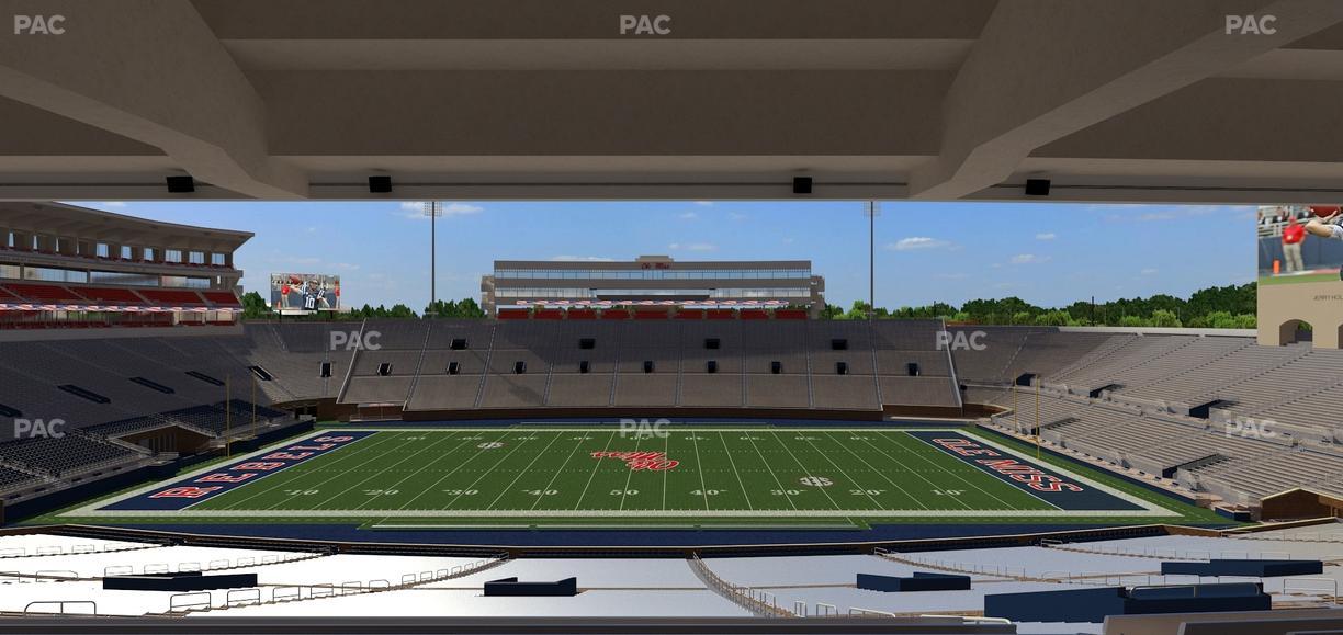 Vaught Hemingway Stadium - Section O Seat View