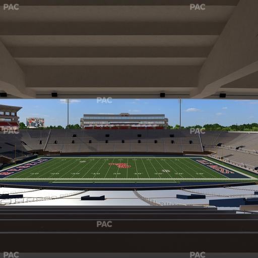 Vaught Hemingway Stadium - Section O Seat View