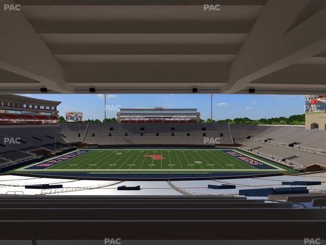 Vaught Hemingway Stadium - Section O Seat View