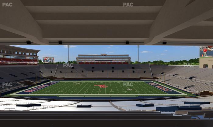 Vaught Hemingway Stadium - Section O Seat View