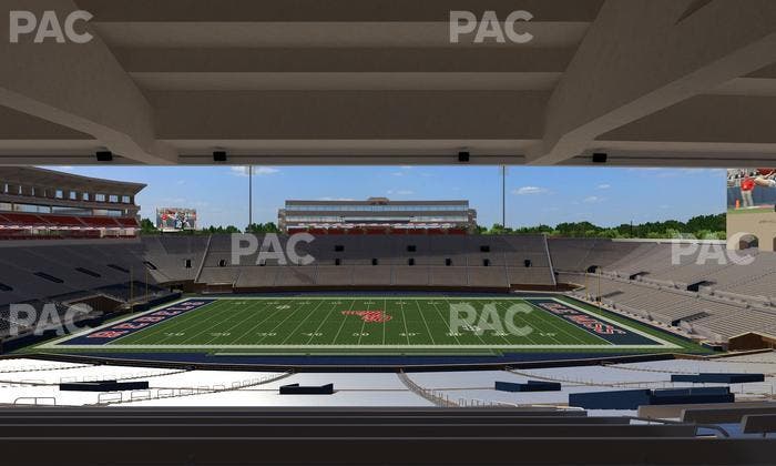Vaught Hemingway Stadium - Section O Seat View