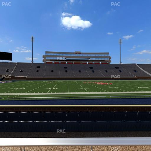 Vaught Hemingway Stadium - Section P Seat View