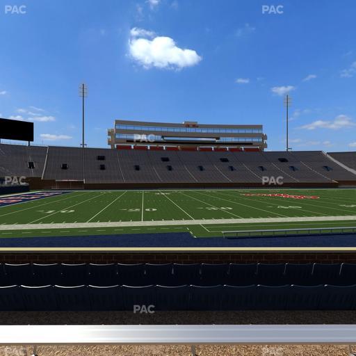 Vaught Hemingway Stadium - Section Q Seat View