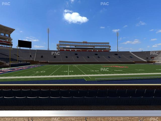 Vaught Hemingway Stadium - Section Q Seat View