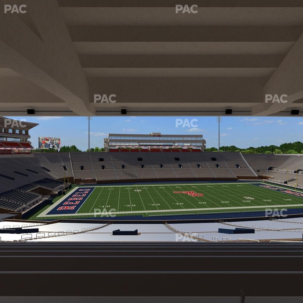 Vaught Hemingway Stadium - Section Q Seat View