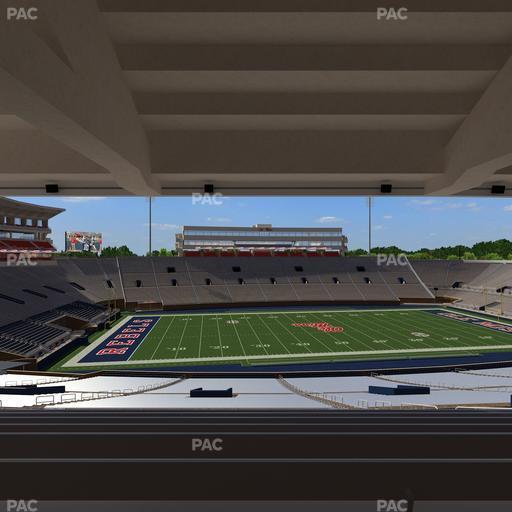 Vaught Hemingway Stadium - Section Q Seat View