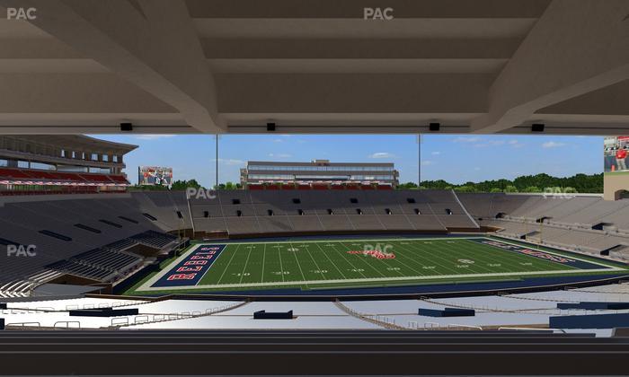 Vaught Hemingway Stadium - Section Q Seat View