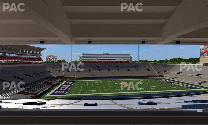 Vaught Hemingway Stadium - Section Q Seat View