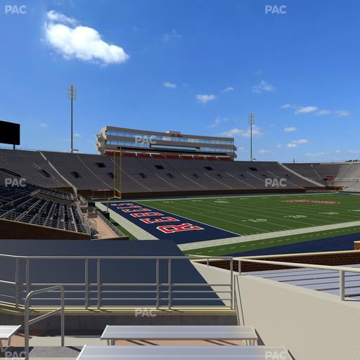 Vaught Hemingway Stadium - Section S 1 Seat View