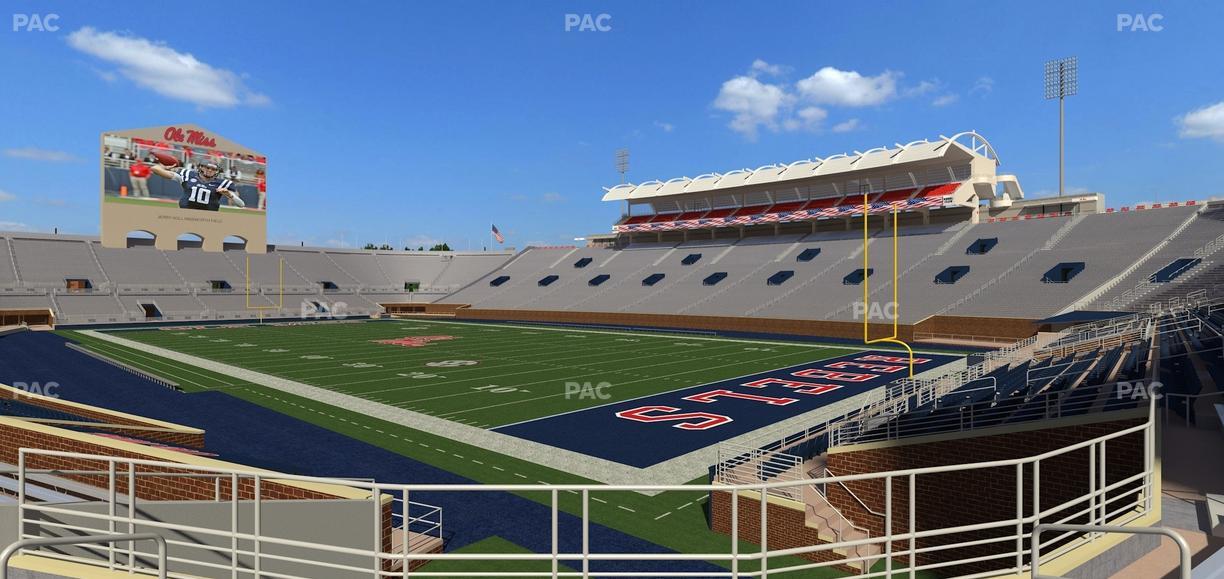 Vaught Hemingway Stadium - Section S 10 Seat View