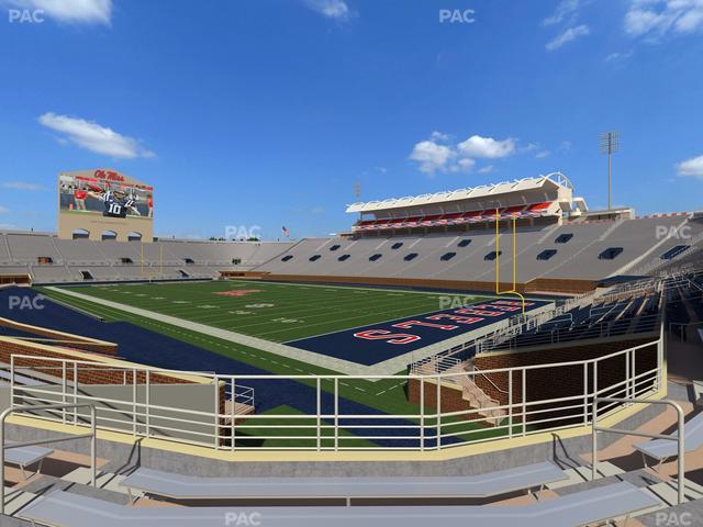Vaught Hemingway Stadium - Section S 10 Seat View