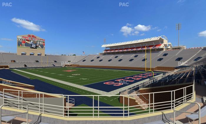 Vaught Hemingway Stadium - Section S 10 Seat View