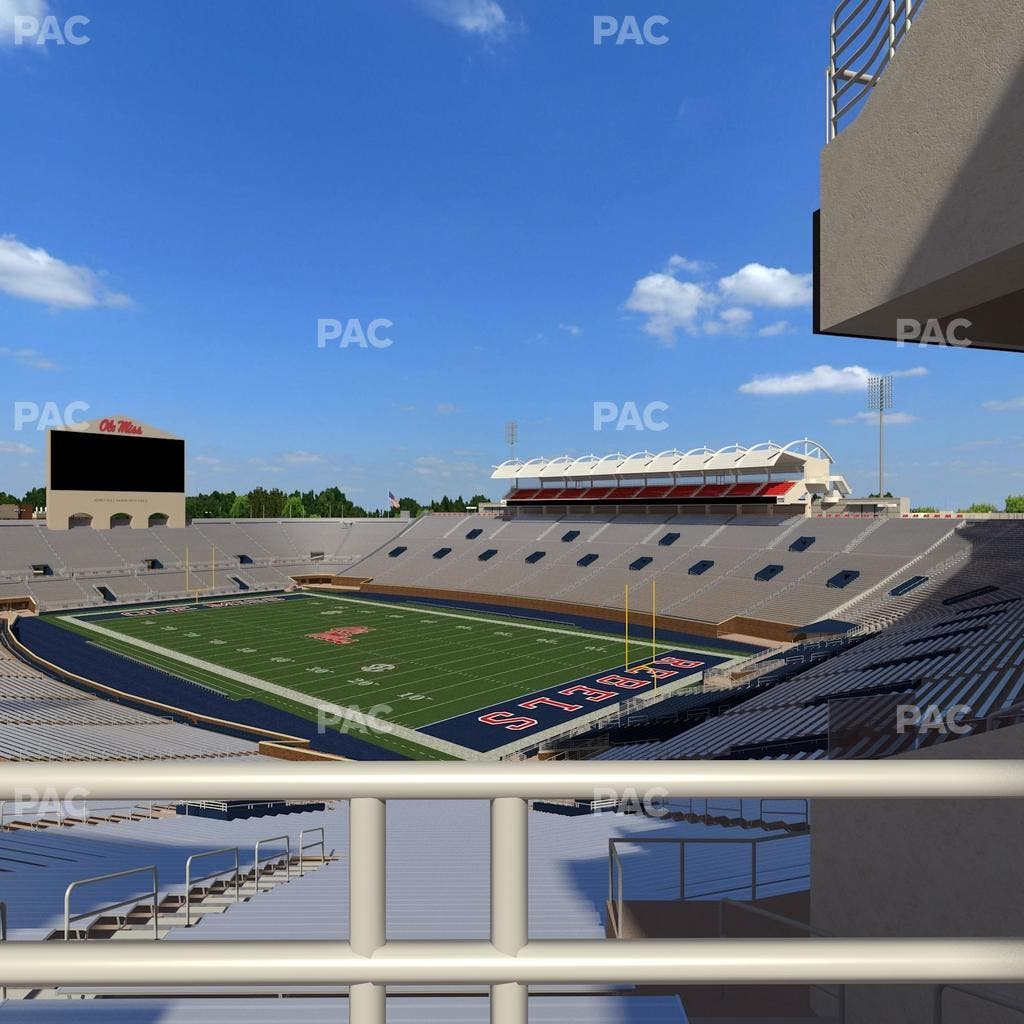 Vaught Hemingway Stadium - Section S 10 Seat View
