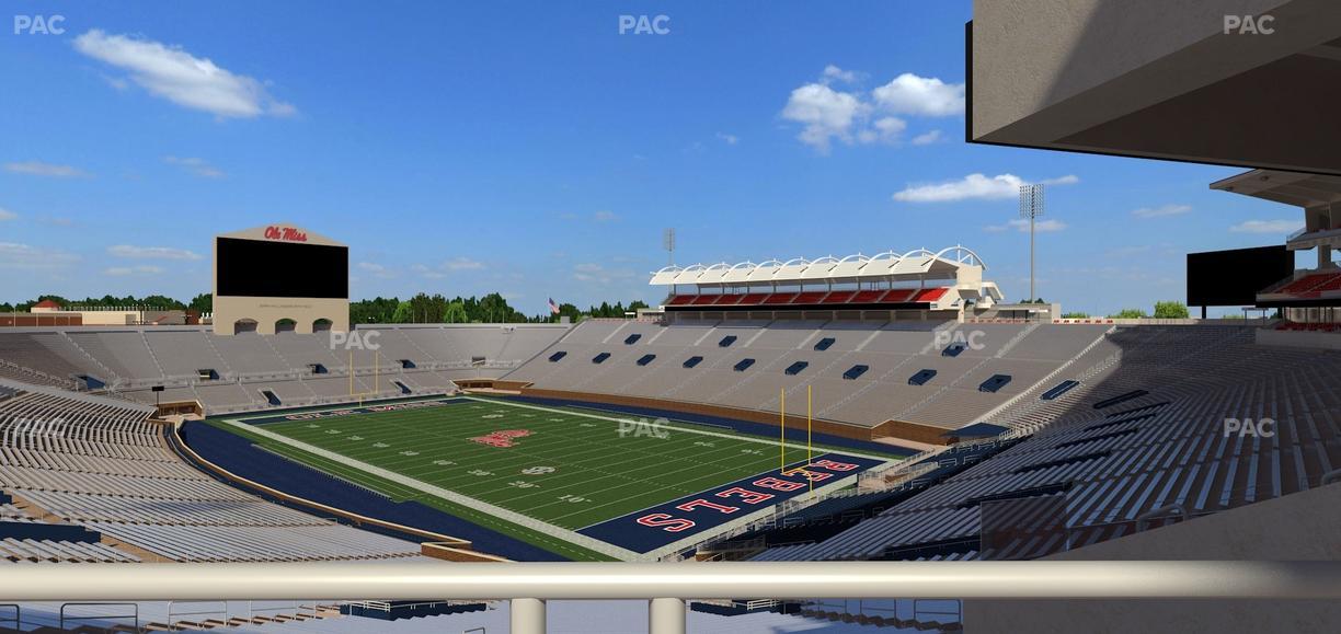 Vaught Hemingway Stadium - Section S 10 Seat View