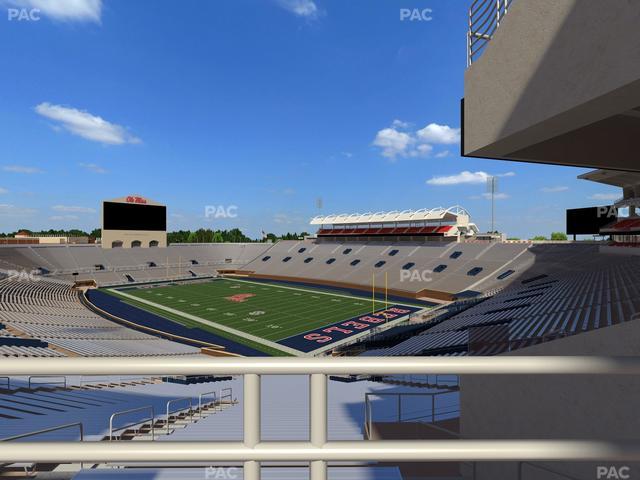 Vaught Hemingway Stadium - Section S 10 Seat View