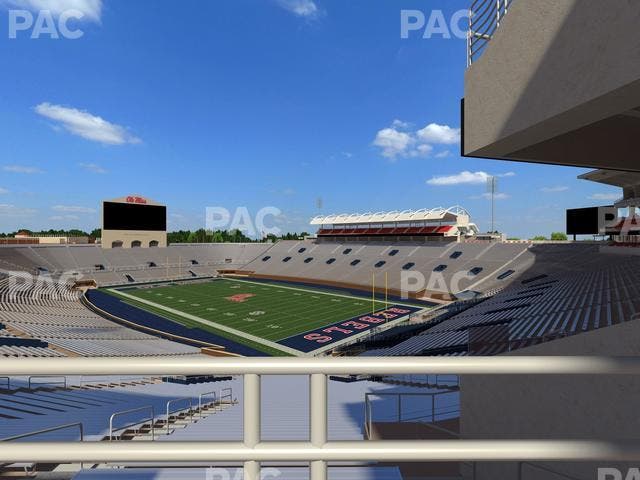 Vaught Hemingway Stadium - Section S 10 Seat View