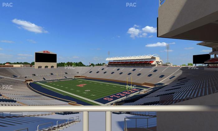 Vaught Hemingway Stadium - Section S 10 Seat View