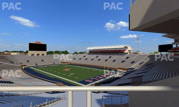 Vaught Hemingway Stadium - Section S 10 Seat View