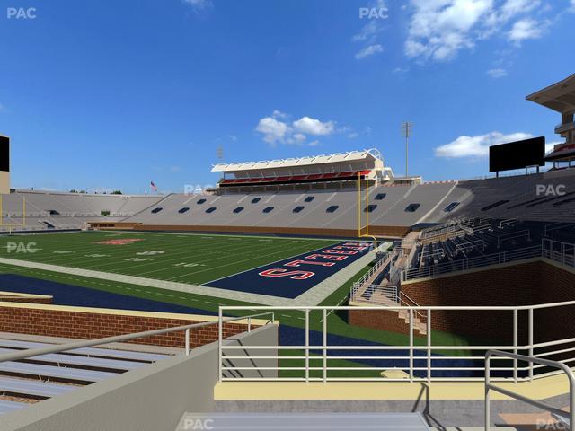 Vaught Hemingway Stadium - Section S 11 Seat View