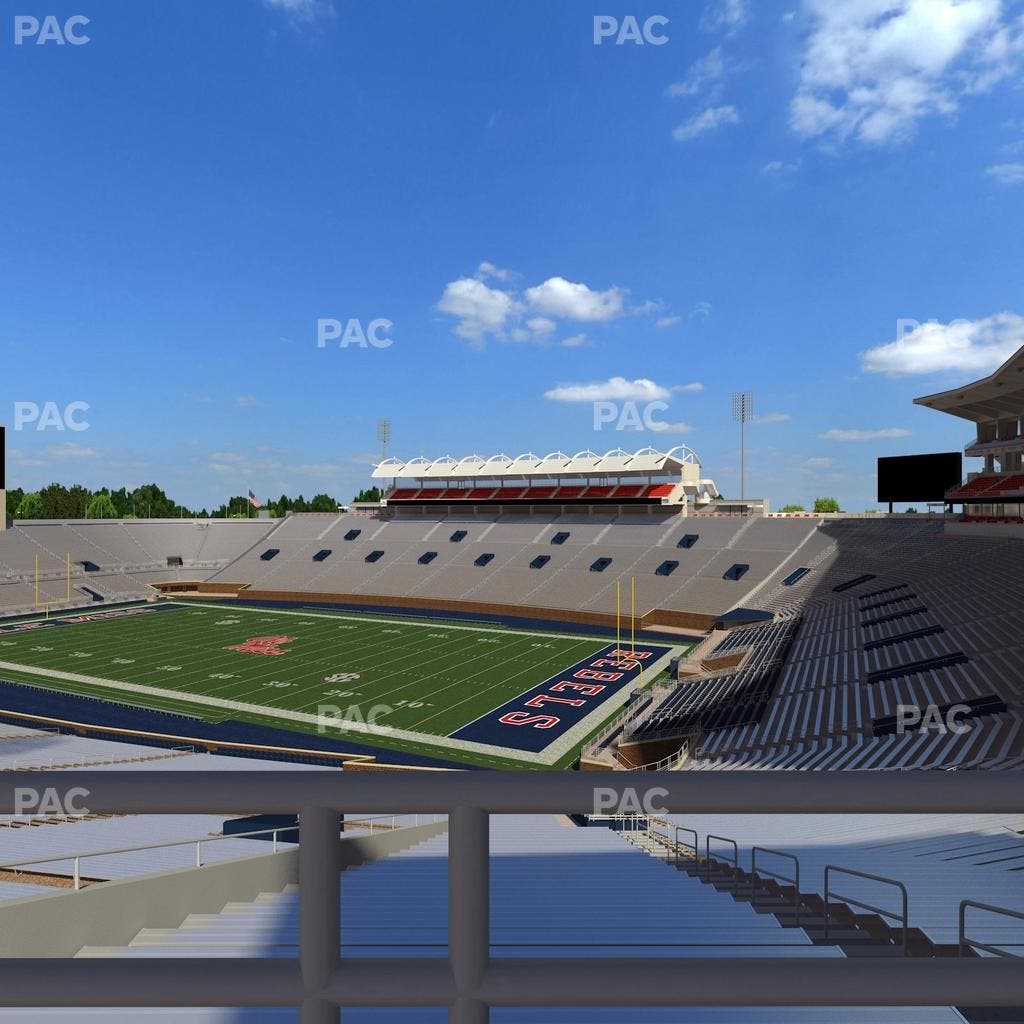 Vaught Hemingway Stadium - Section S 11 Seat View