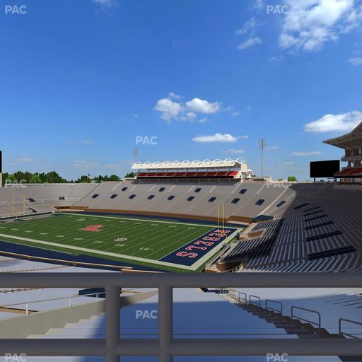 Vaught Hemingway Stadium - Section S 11 Seat View