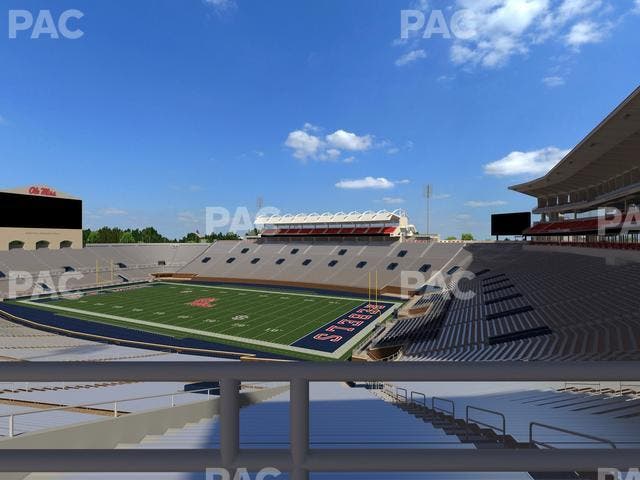 Vaught Hemingway Stadium - Section S 11 Seat View