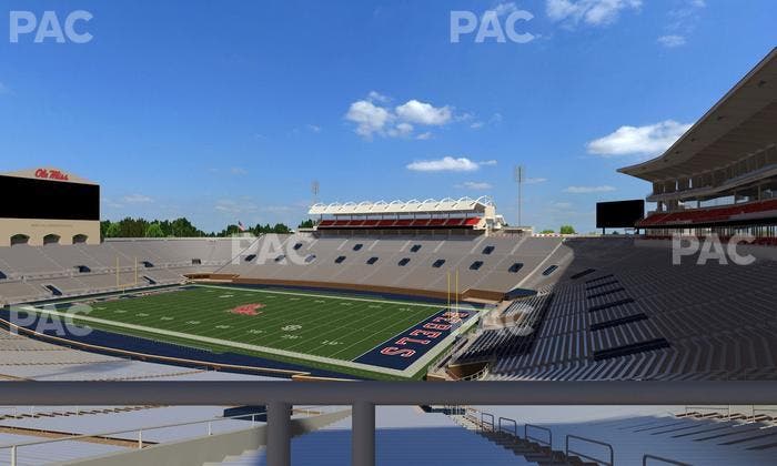 Vaught Hemingway Stadium - Section S 11 Seat View