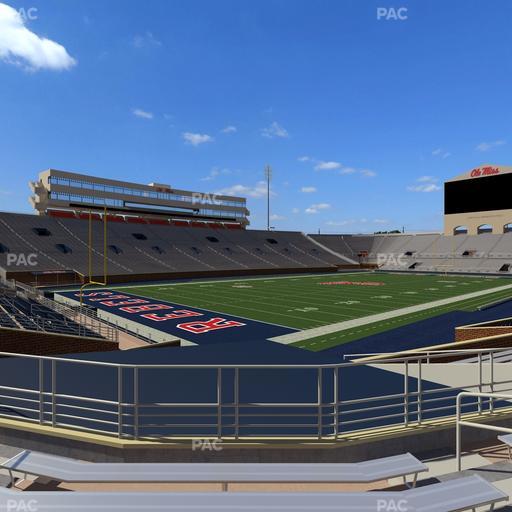 Vaught Hemingway Stadium - Section S 2 Seat View