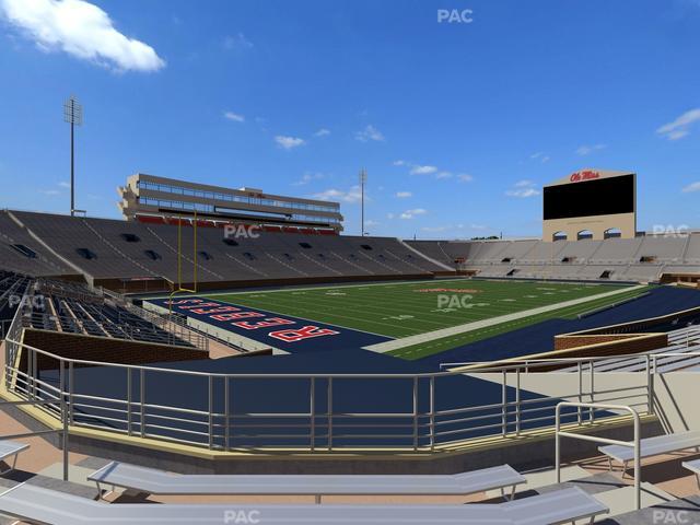 Vaught Hemingway Stadium - Section S 2 Seat View