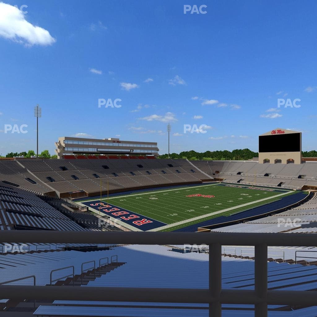 Vaught Hemingway Stadium - Section S 2 Seat View