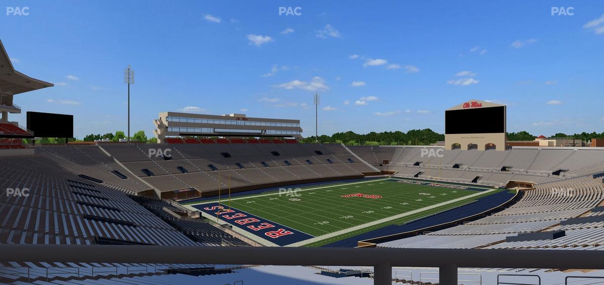 Vaught Hemingway Stadium - Section S 2 Seat View