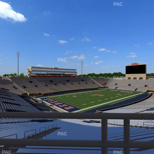 Vaught Hemingway Stadium - Section S 2 Seat View