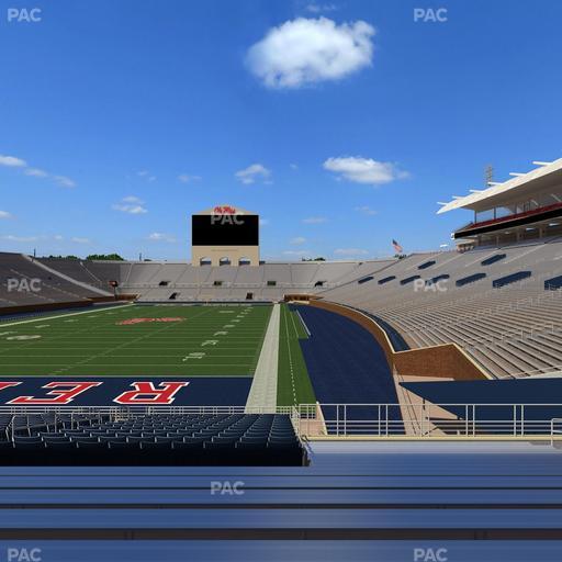 Vaught Hemingway Stadium - Section S 4 Seat View