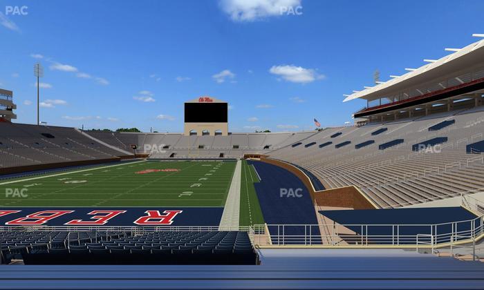 Vaught Hemingway Stadium - Section S 4 Seat View