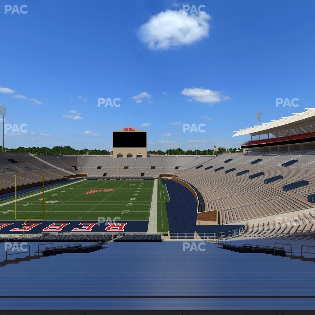 Vaught Hemingway Stadium - Section S 4 Seat View