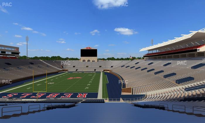 Vaught Hemingway Stadium - Section S 4 Seat View