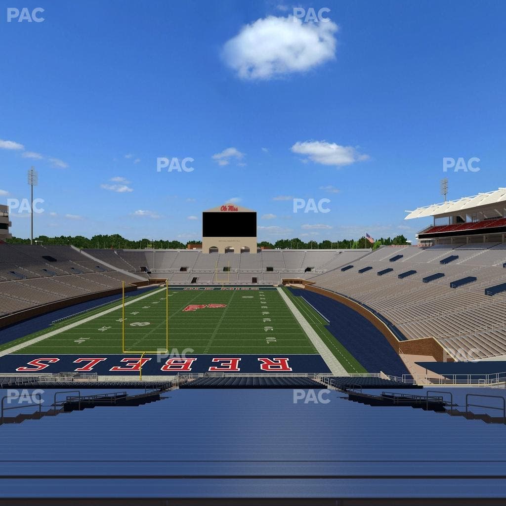 Vaught Hemingway Stadium - Section S 5 Seat View