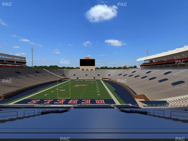 Vaught Hemingway Stadium - Section S 5 Seat View