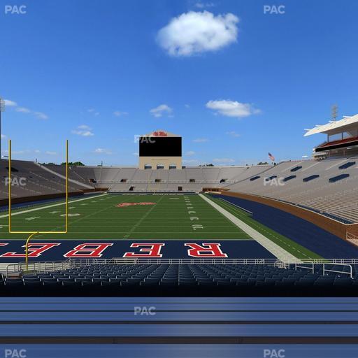 Vaught Hemingway Stadium - Section S 5 Seat View