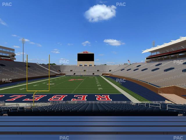 Vaught Hemingway Stadium - Section S 5 Seat View